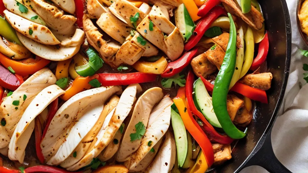 One-Pan Chicken Fajitas