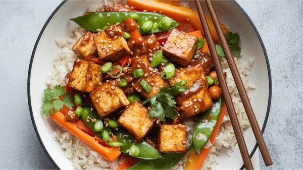 Stir-Fry with Tofu and Vegetables